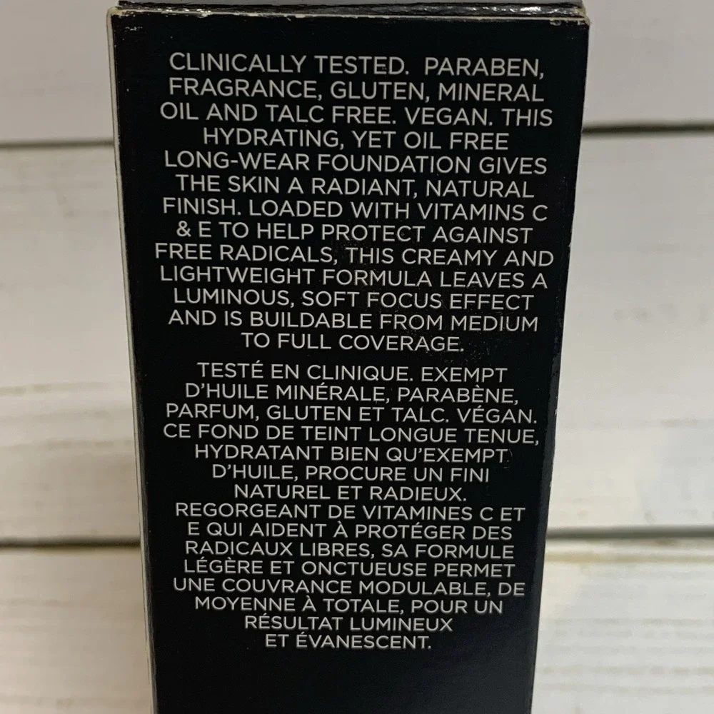Cover FX Natural Finish Foundation - N 100 - 1 oz - NIB Med To Full Coverage
